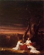 Thomas Cole Angels Ministering to Christ in the Wilderness oil